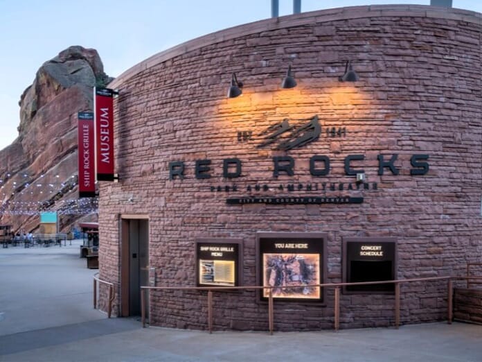 Red Rocks Park Exterior Signage